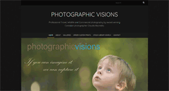 Desktop Screenshot of photographicvisions.ca
